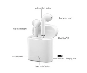 Audifonos bluetooth i7  Precio de lanzamiento