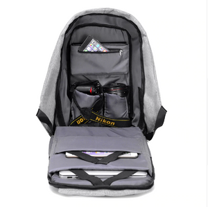Morral antirobo con puerto usb
