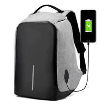 Load image into Gallery viewer, Morral antirobo con puerto usb